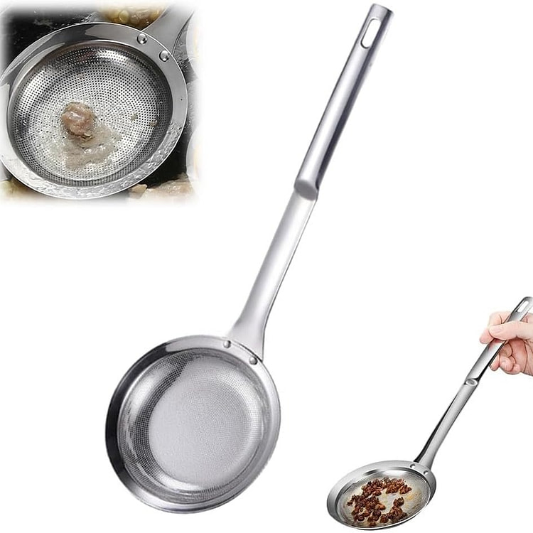 Fine Mesh Stainless Steel Colander Large 2025 New 1 count