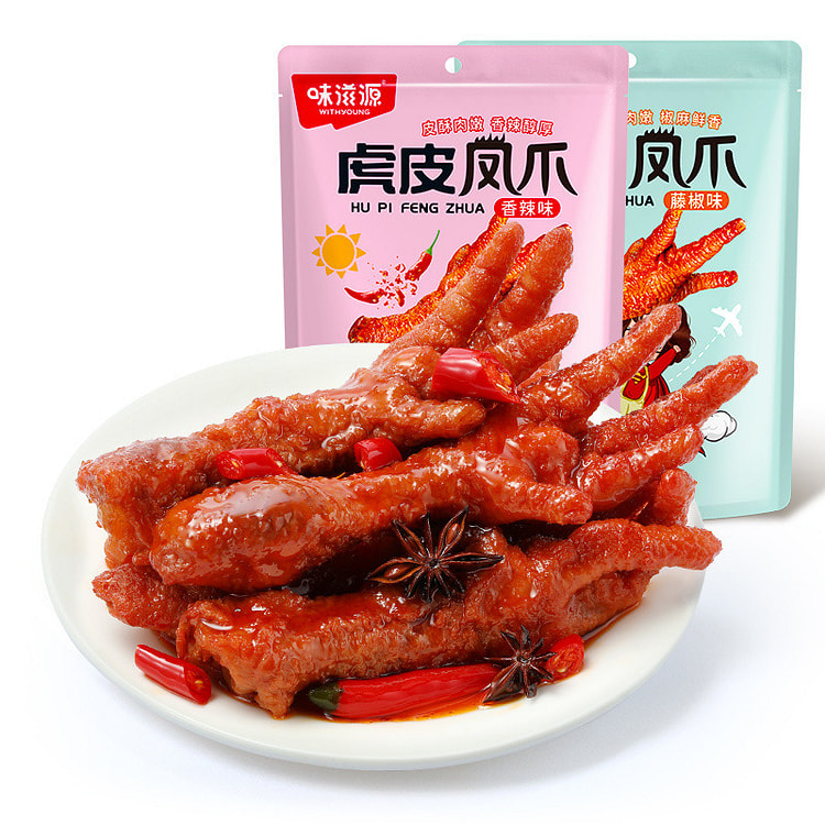 味滋源 虎皮凤爪藤椒味200g