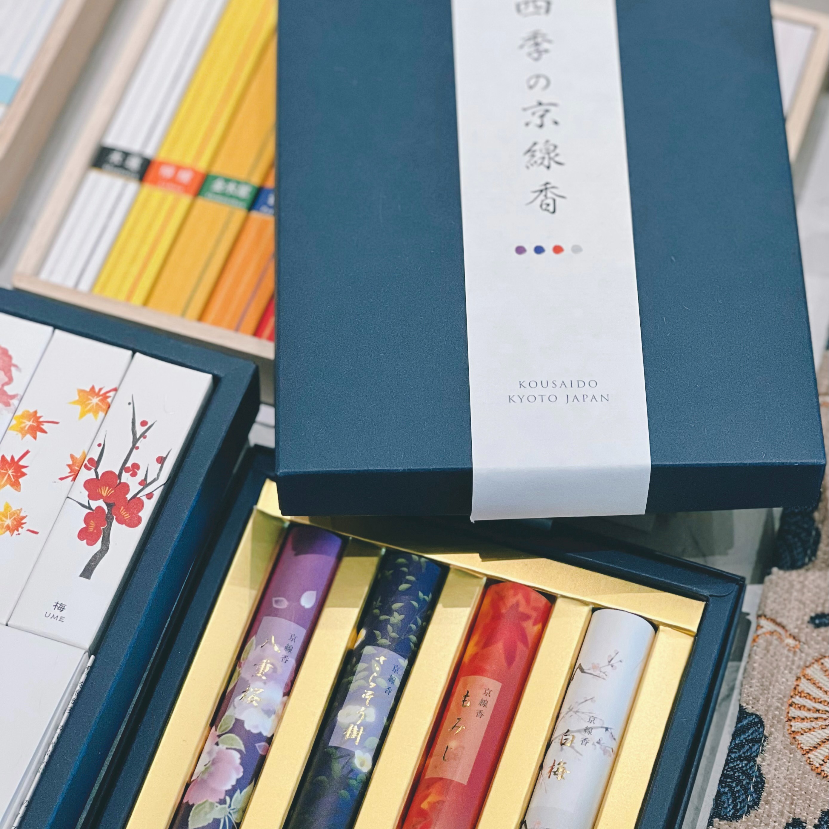 Get Japan Kyoto Four Seasons Incense set(Gift Box) one count Delivered