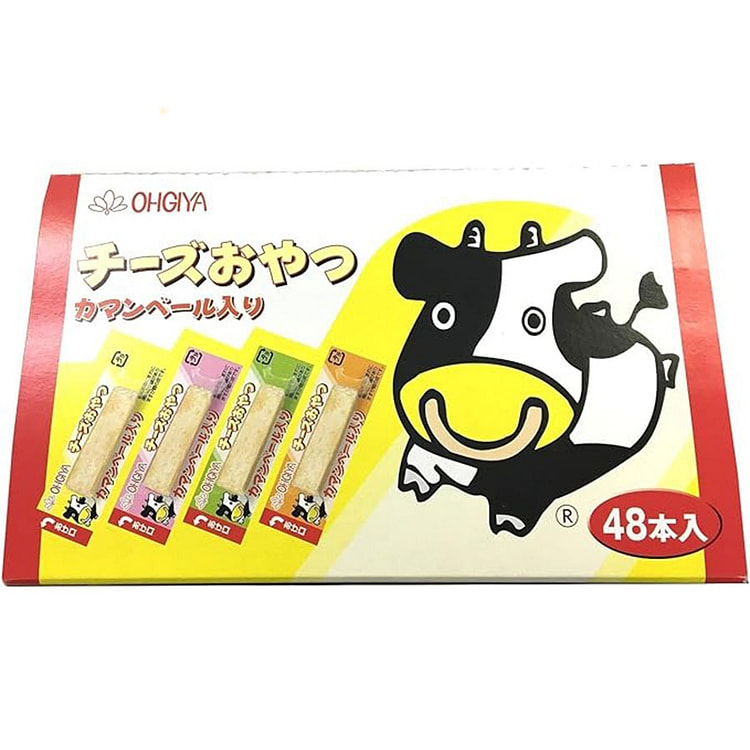 Ohgiya Food  Snack With Camembert, 48-Pack/