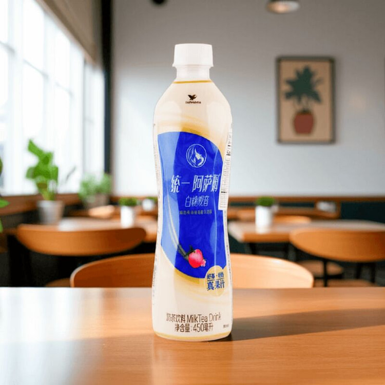 统一 阿萨姆奶茶饮料 白桃观音乌龙茶味