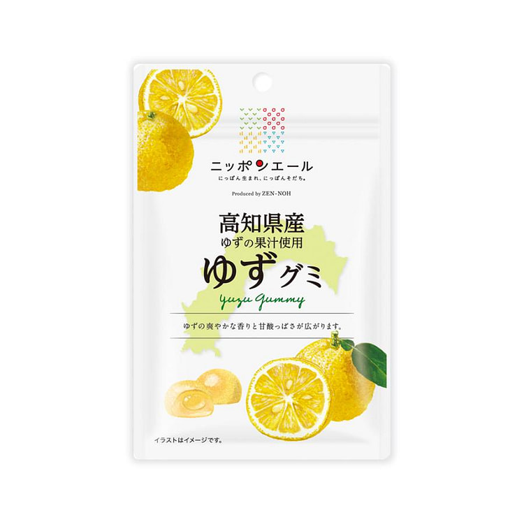 全国農協食品 高知県産ゆずグミ 40g 1 個
