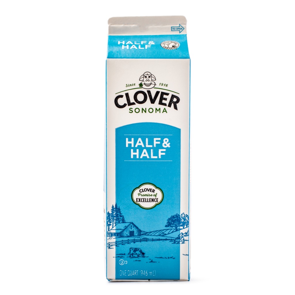 Clover ソノマHalf & Halfミルク 32 オンス - Weee!