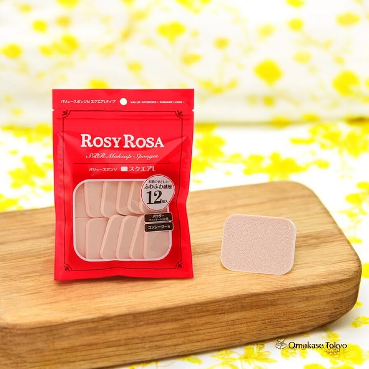 ROSY ROSA 超值海绵N方形L型 12P