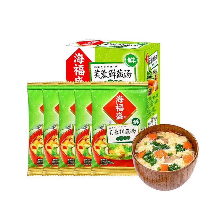 【美国直邮】海福盛 芙蓉鲜蔬汤 速食汤料包 1盒
