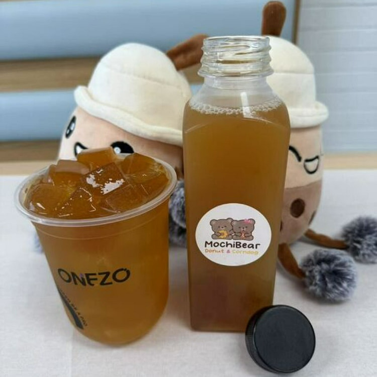 Wintermelon Lemon Green Tea Jelly Drink 16oz