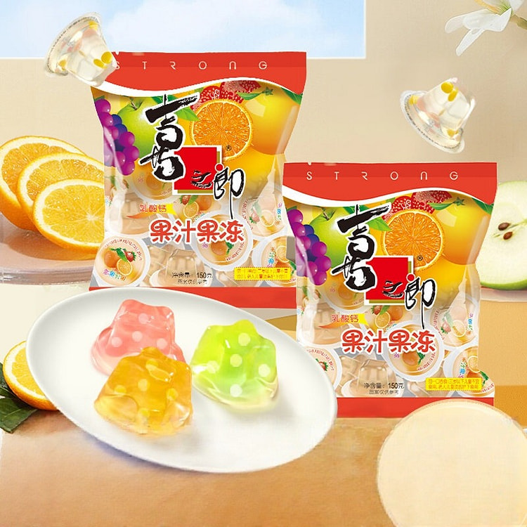 Xizhilang fruit juice jelly 150g 150 g