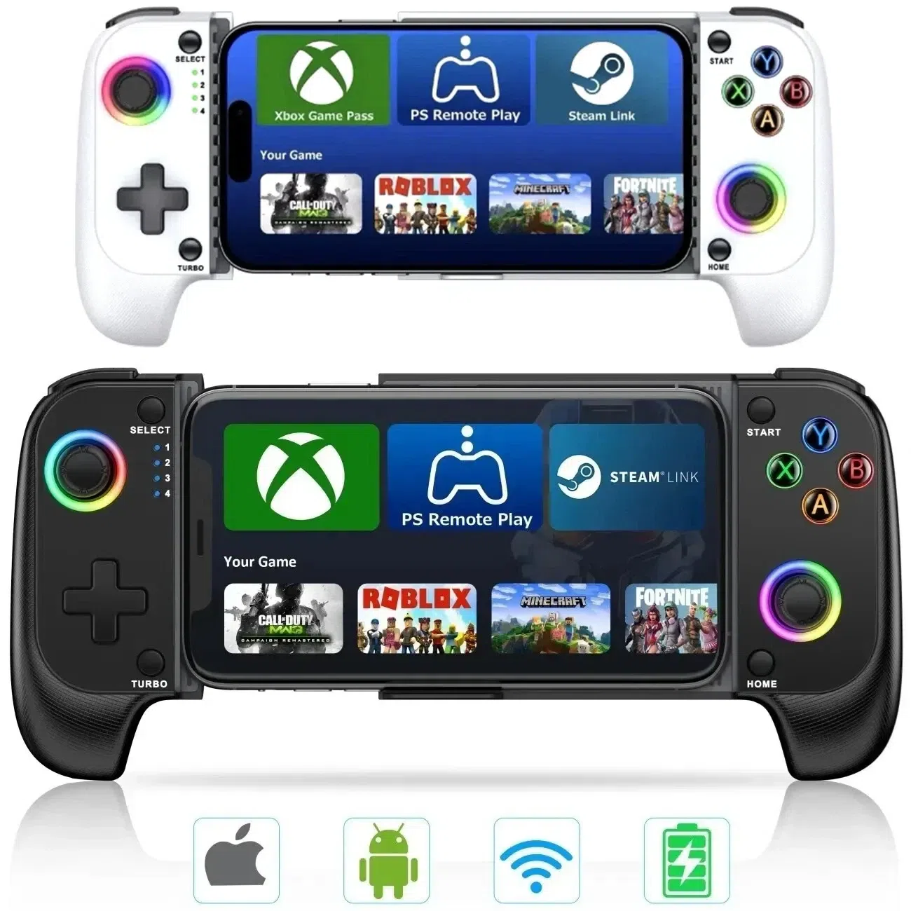 Mobile Game Controller for iPhone/Android,iOS Wire 1 box