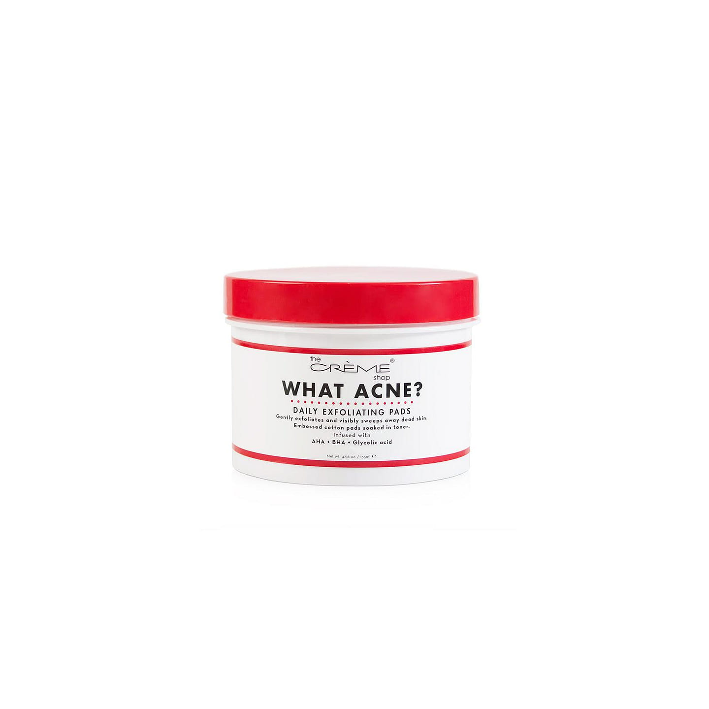 THE CREME SHOP What Acne? Daily Exfoliating Pads 135mL(4.56oz) 1 each