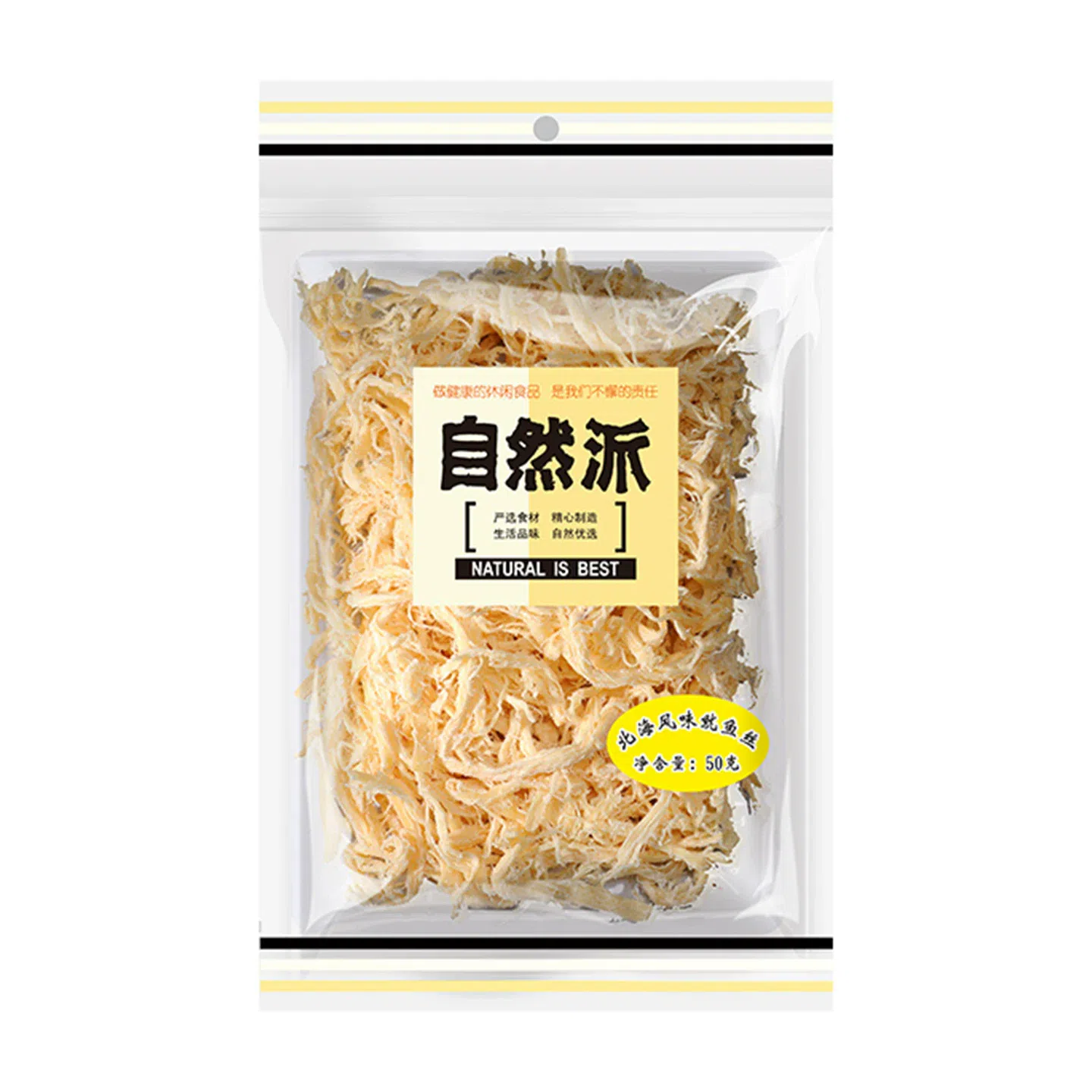Natural style northern seafood squid shreds 50 g
