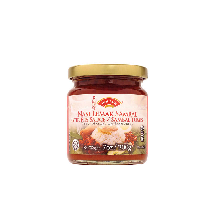 Dollee Nasi Lemak Sambal (Stir Fry Sauce/Sambal Tumis) 200g