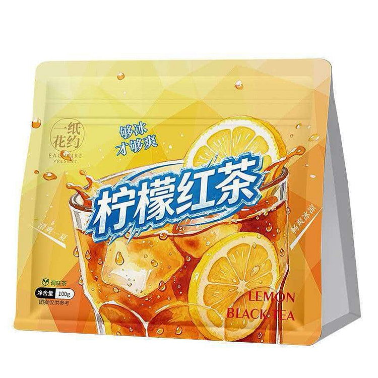 一纸花约柠檬红茶100g袋泡茶独立小包装 100 克