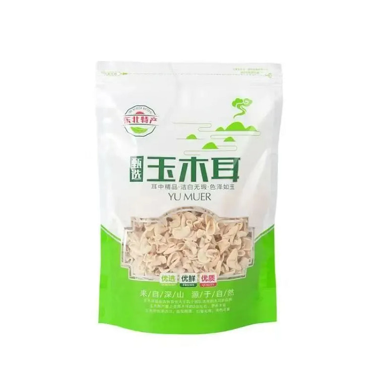 长白山大竹特产东北耳菌白玉木耳110g*1袋 110 克