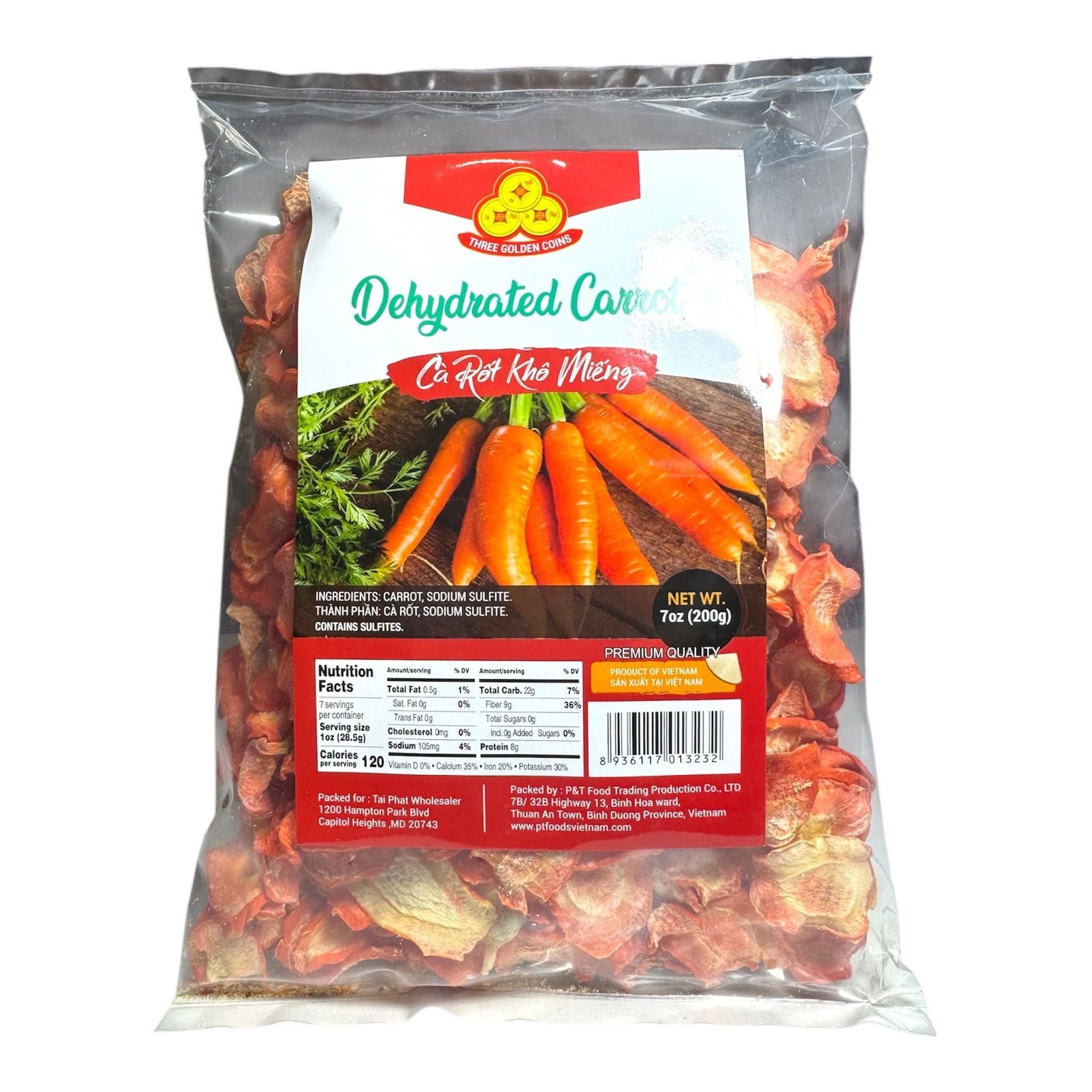 Dehydrated Carrot Carrot Kho Mieng 200 g