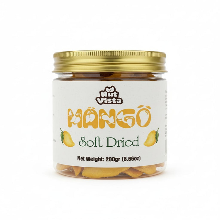 Nut Vista Soft Dried Mango 200 grams 1 pack (min 6)