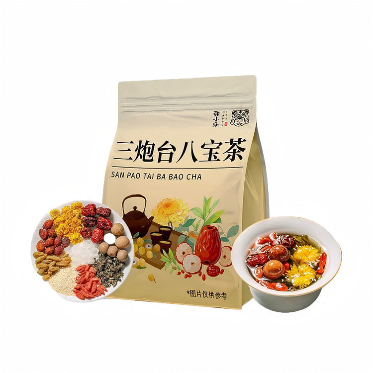 张小乐 三炮台八宝茶 150g 150 克