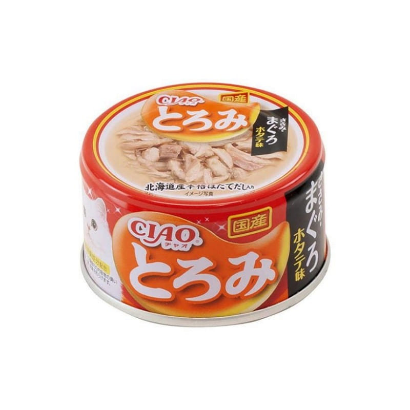 Inaba CIAO Fillet and Tuna Scallop Flavor 80g 1 each