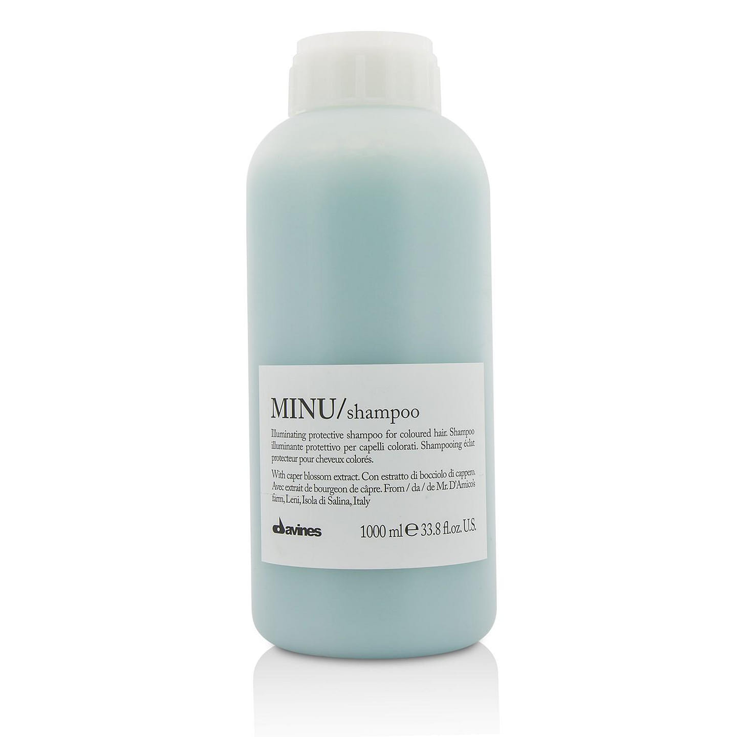 Davines Minu Shampoo Illuminating Protective Shampoo (For Coloured Hair) 1000ml/33.8oz 1000 ml