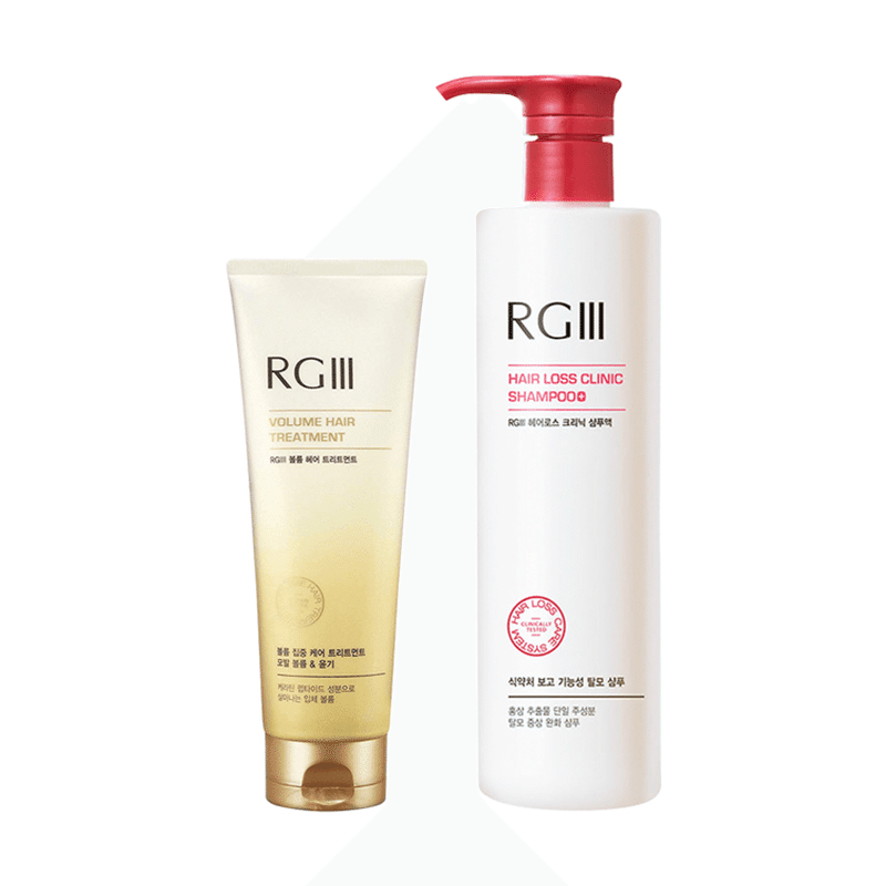RGIII HAIR LOSS CLINIC SET (SHAMPOO & TREATMENT) 2 phần