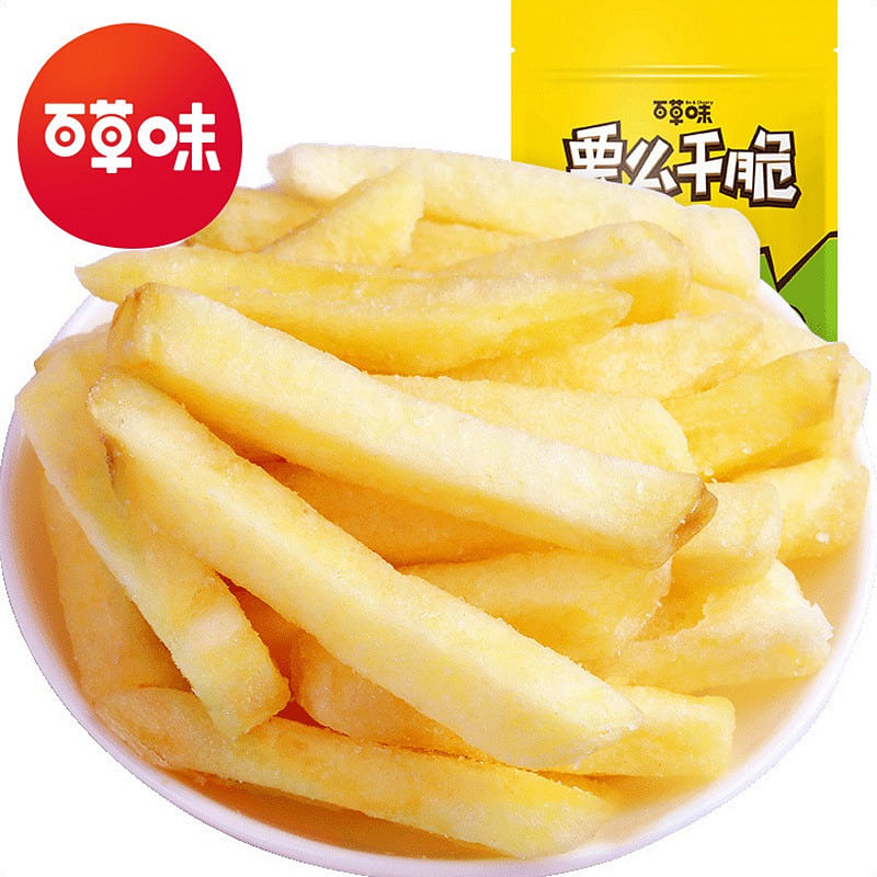 Baicao flavor Original cut French fries casual nostalgia snack 30g/ bag 30 g