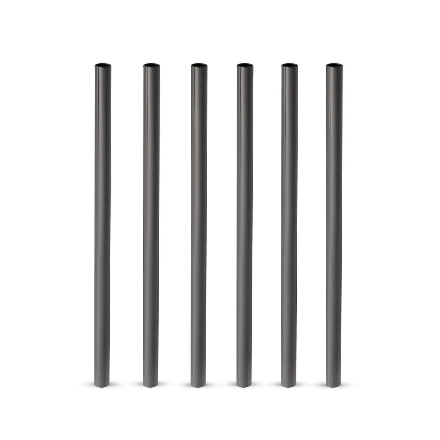 Gunmetal Lowball Straws by Viski 1 each