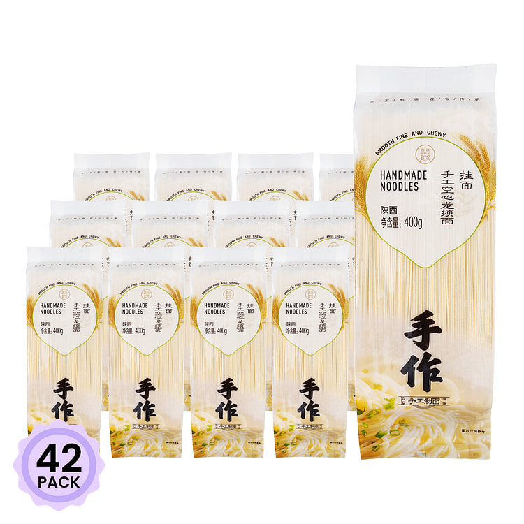 盒马 张爷爷手工空心龙须面 400 克*42 包