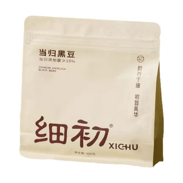 细初 当归黑豆当归豆蒸即食气血调理400g/袋 400 克