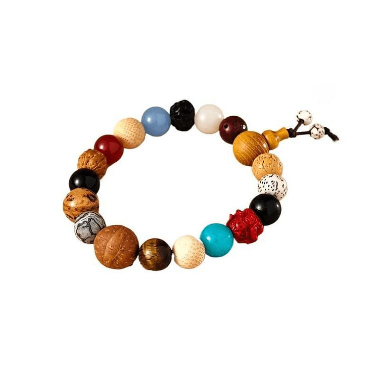 灵隐祈福 十八籽生肖新多宝手链菩提 猪 15厘米 1 盒