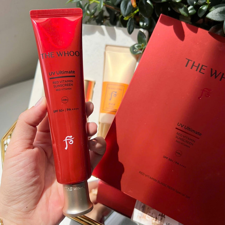 后 UV 终极红色防晒霜 SPF50+PA++++ 50 毫升