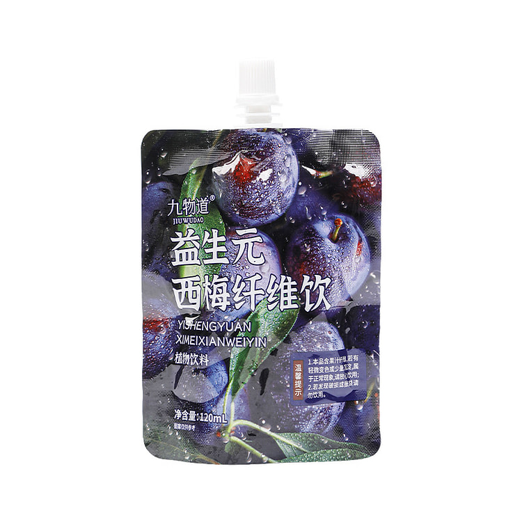 九物道西梅纤维饮120ml*1袋 120 毫升