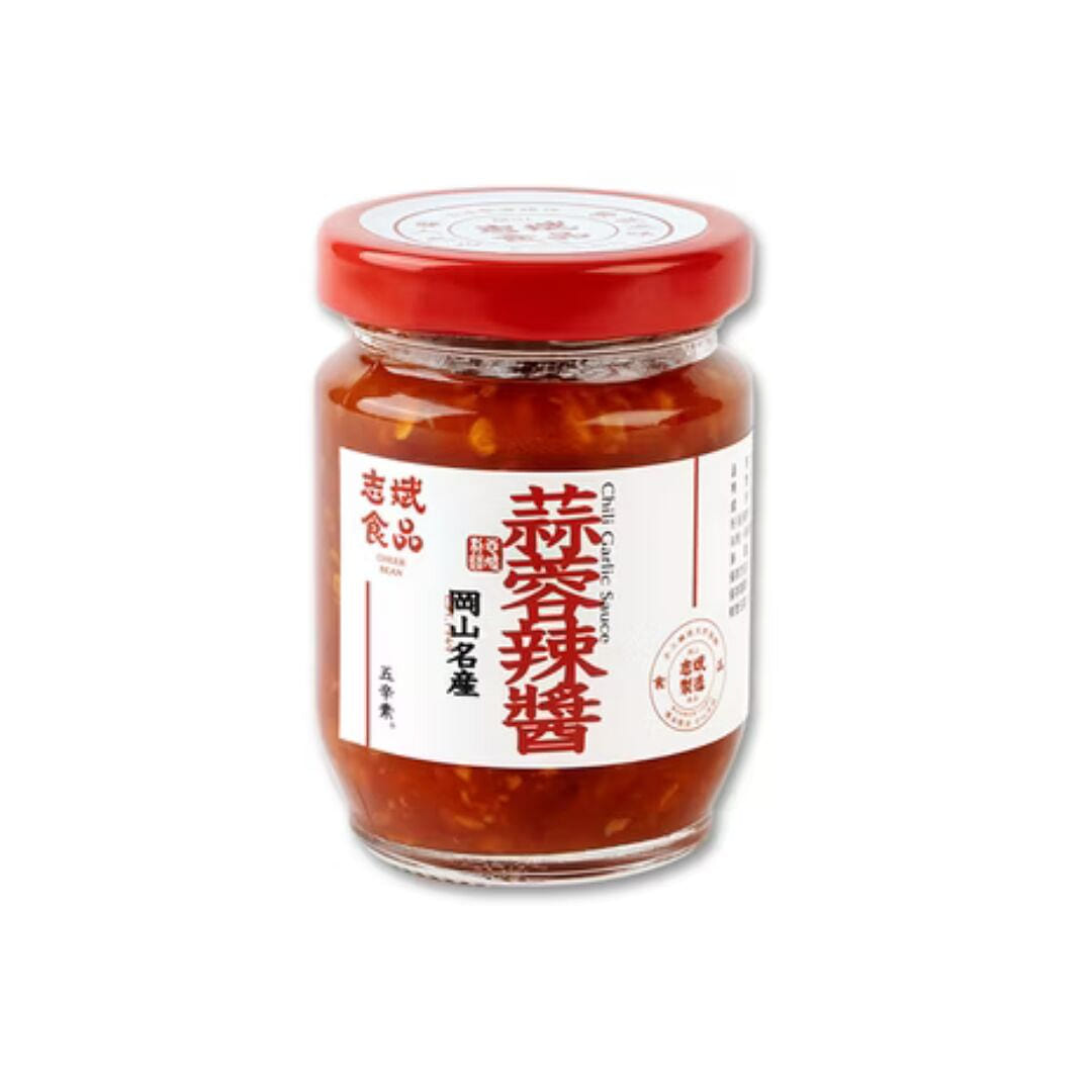 台湾【高雄冈山】志斌 蒜蓉辣酱 460 克