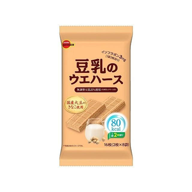 Bourbon Soy Wafer 16pcs 107g 1 each