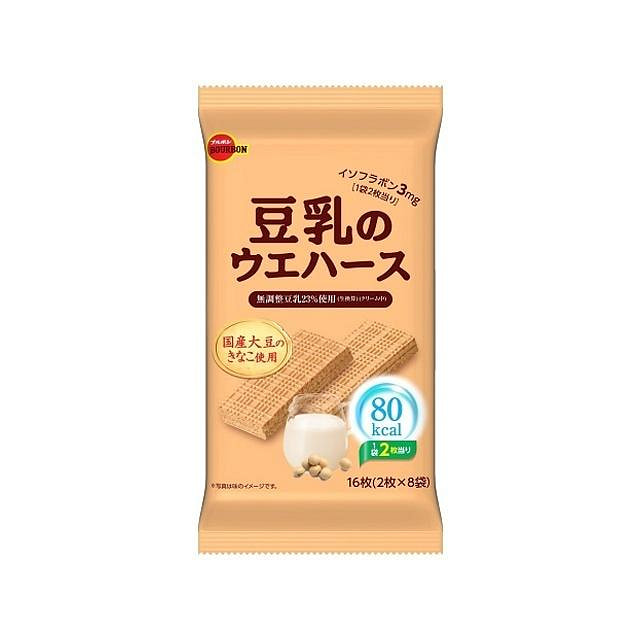 布尔本 豆乳威化饼干 16 枚 107g 1 份