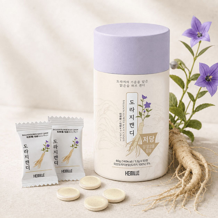 Sugar-Free Low-Sugar Doraji Candy 1 pack