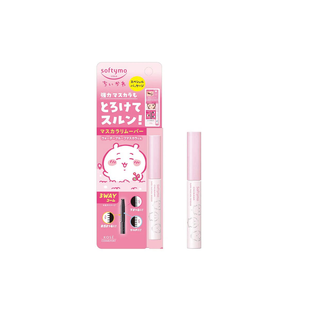 Kose Softymo Chiikawa Super Mascara Remover 6.5mL 1 count