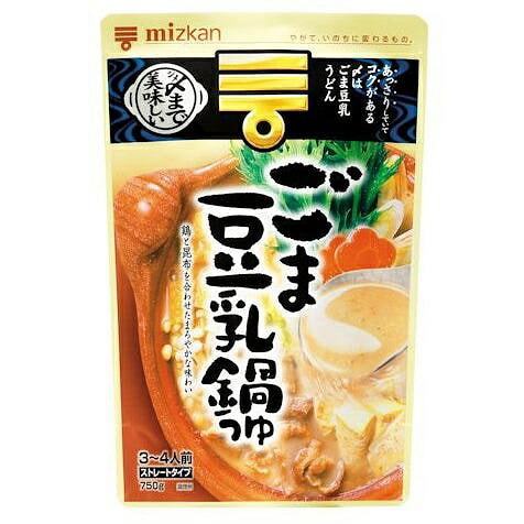〆まで美味しいごま豆乳鍋つゆストレート 750g 1 個