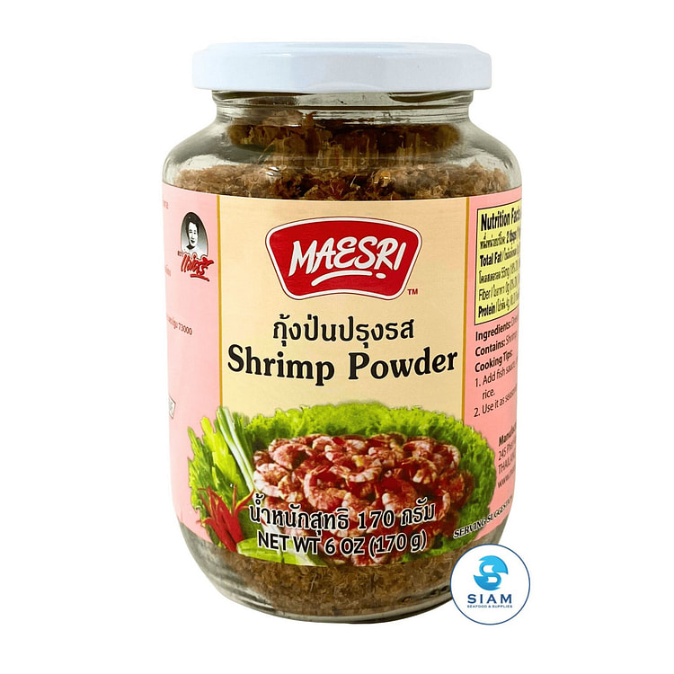 MaeSri Thai Shrimp Powder, Ready to Use 6 oz