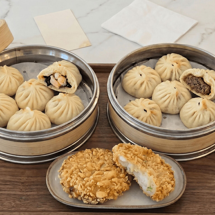 海陆套餐 和牛包6pc+三鲜包6pc+甜不辣2pc 1 份