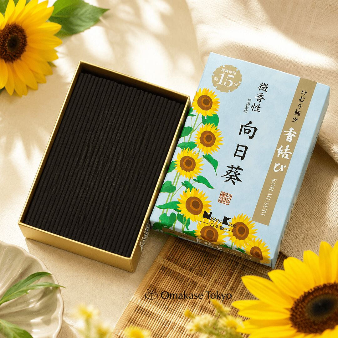 Nippon Kodo Incense Knot Mini Sunflower 0.26 lb