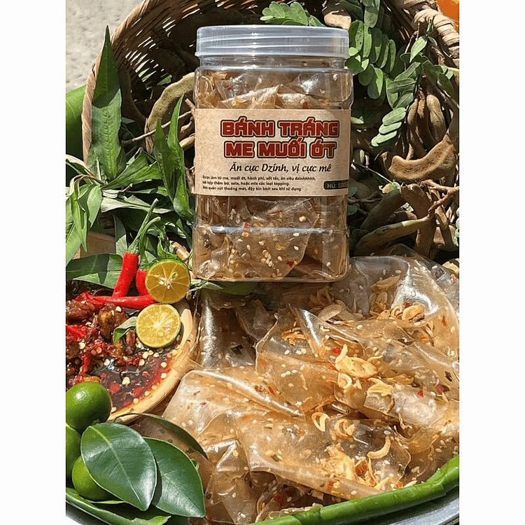 Tamarind rice paper with chili salt 400 g