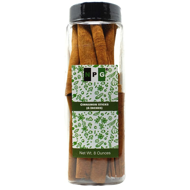NPG Cinnamon Sticks 4” Length 227g 8 oz