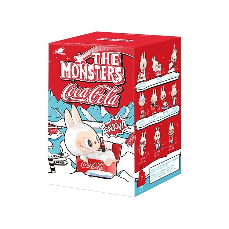 拉布布THE MONSTERS 可口可乐手办盲盒
