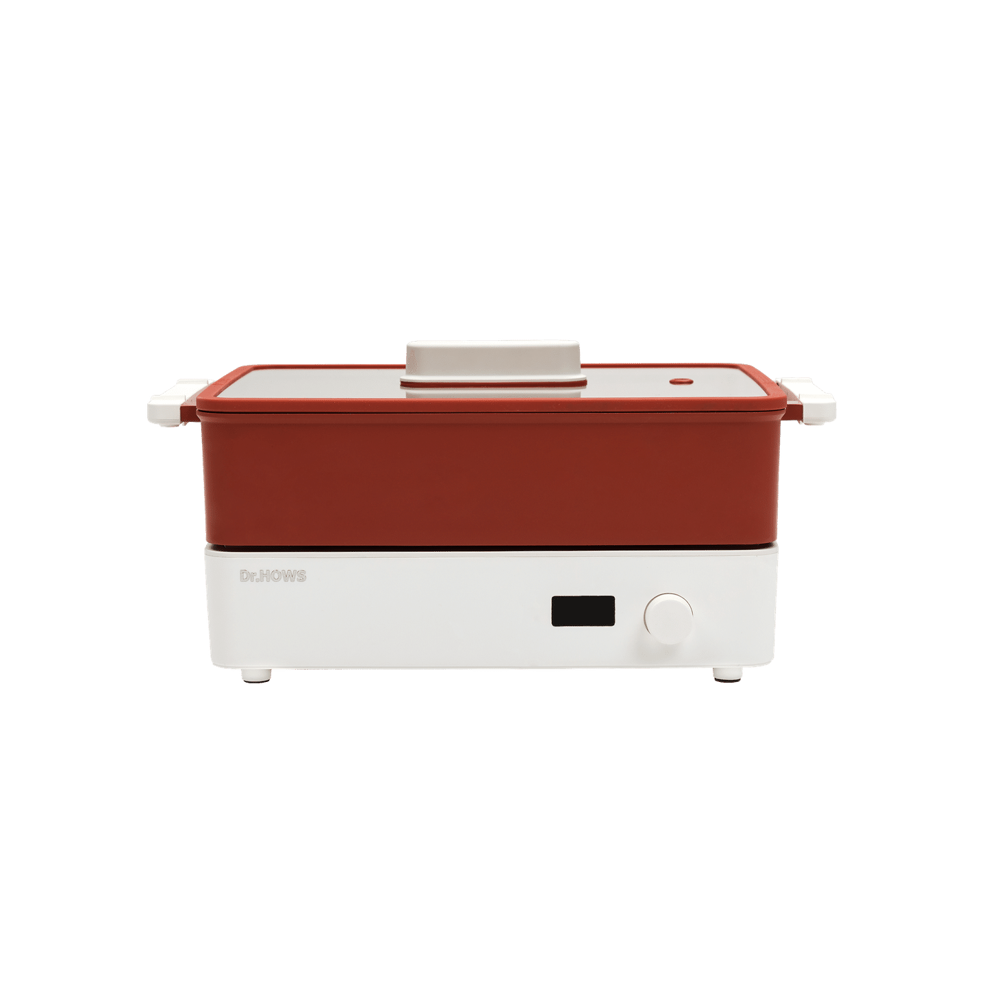 Dr.HOWS Doran Doran 3 in 1 Electric Skillet – Red 10.3 lb