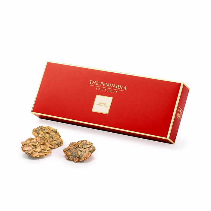 The Peninsula Boutique Seaweed Almond Thins 12 Pieces 1 each