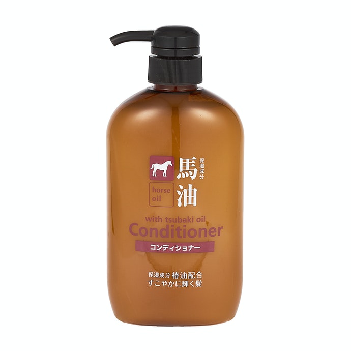 Kumanoyushi Horse Oil No Silicon Conditioner 600ml 1 each