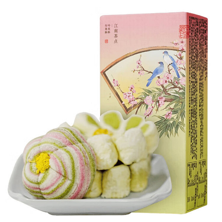知味观 一枝春 （玲珑酥+知春酥*2）中式茶糕点心