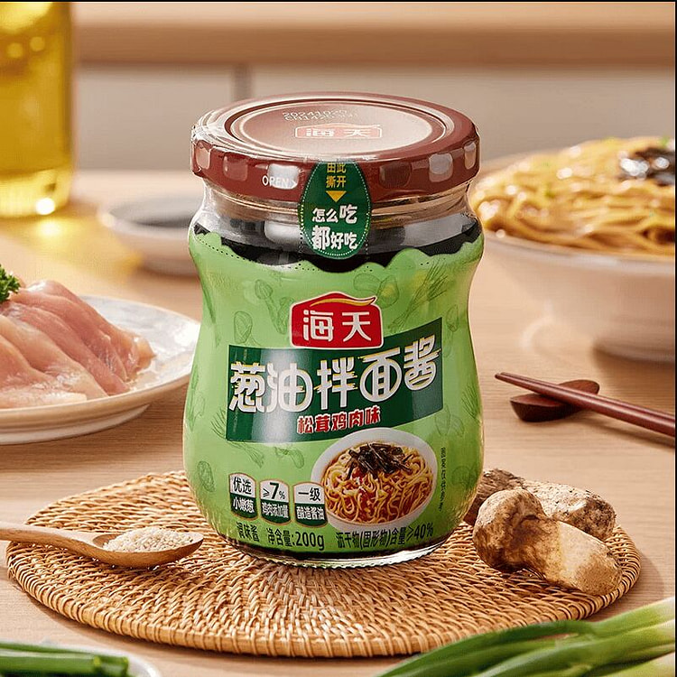 海天葱油拌面酱调味酱200克*1瓶 200 克