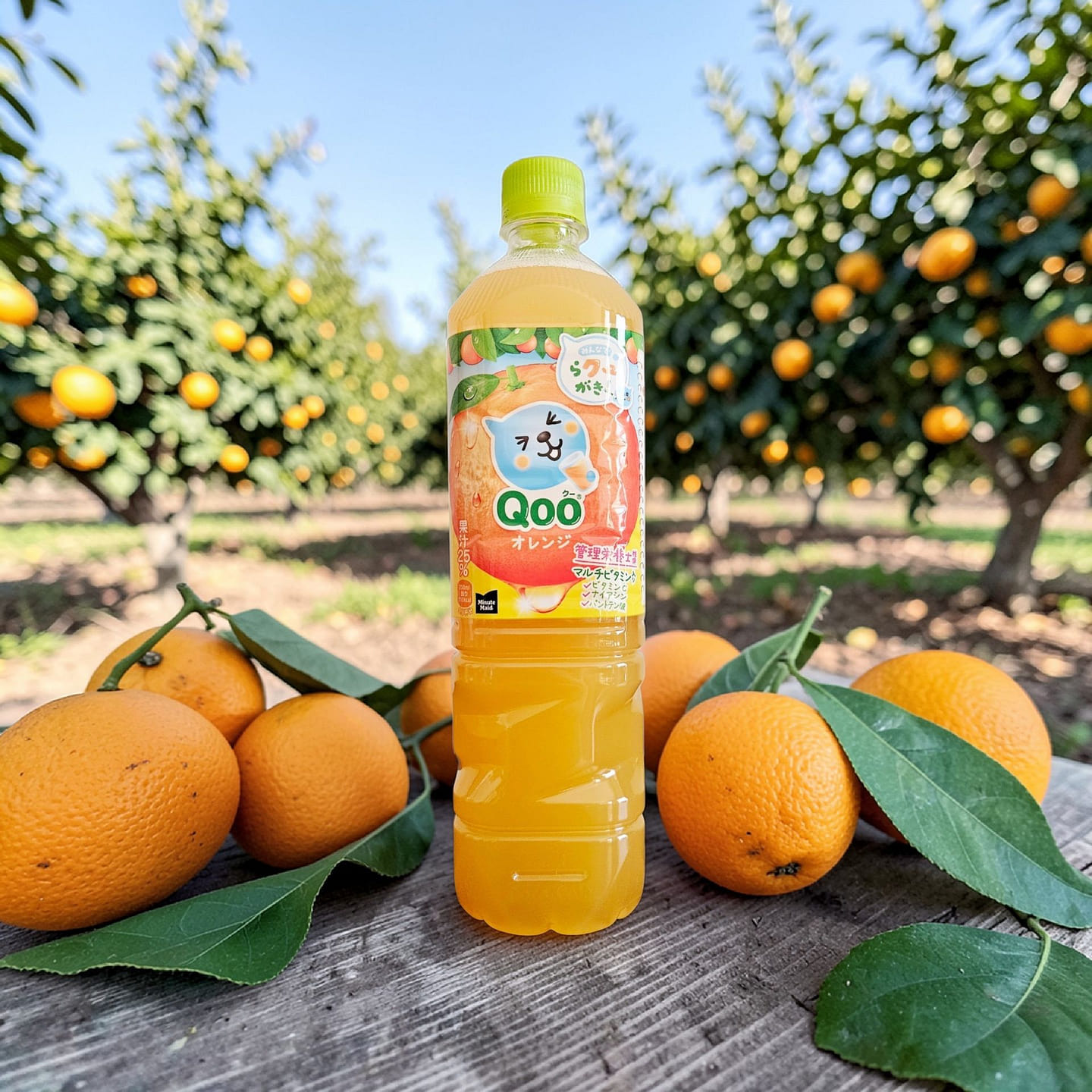 Coca Cola Minute Maid Japan Qoo Orange Juice Drink 950 ml