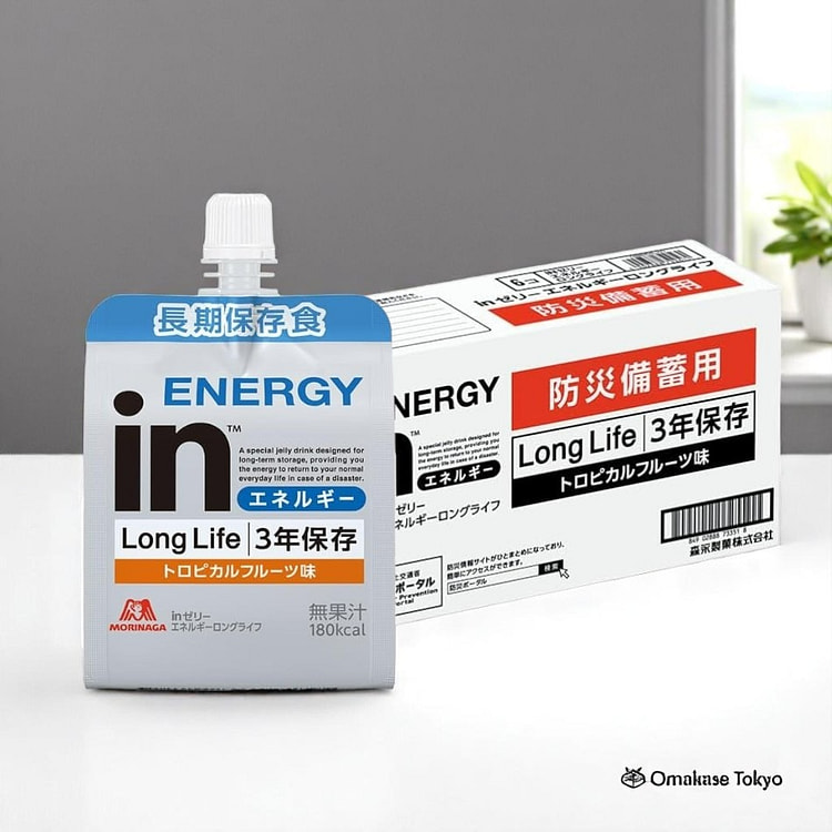 森永能量果冻，能量持久，6 块