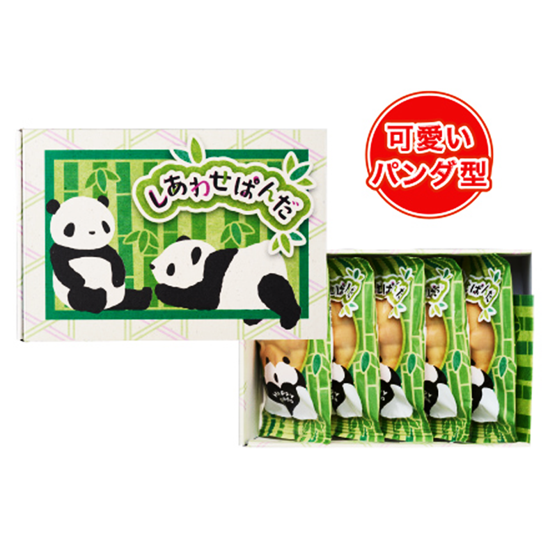 日本直送」銀座たまや・ごまたまご しあわせぱんだ 5個箱入り - Weee!